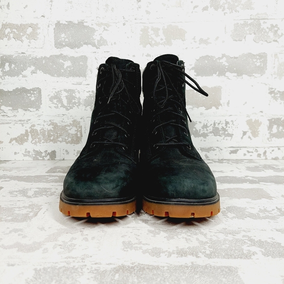 Timberland Women's Jayne 6-inc Black Lace Up Waterproof Boots K590 - Picture 3 of 12